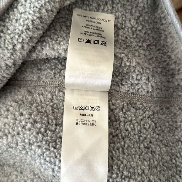 Patagonia sz XS Better Sweater heathered grey 1/4 zip great pre owned condition - Picture 8 of 9